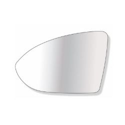 Imagem de Lente do Espelho do Retrovisor VOLKSWAGEN GOLF Lado Esquerdo com Base - TROQUE FACIL 6676M