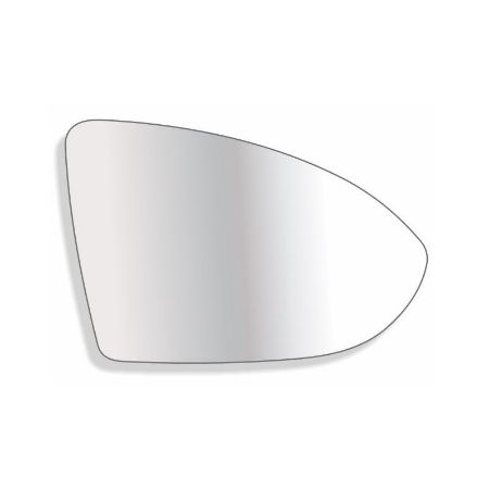 Imagem de Lente do Espelho do Retrovisor VOLKSWAGEN GOLF Lado Direito com Base - TROQUE FACIL 6677M