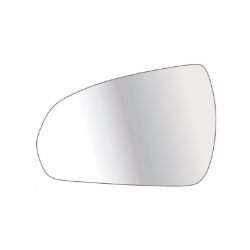Imagem de Lente Espelho do Retrovisor HYUNDAI HB20 Lado Esquerdo com Base - TROQUE FACIL 6728M