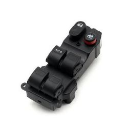 Imagem de Botão do Vidro Elétrico Dianteiro HONDA FIT Lado Esquerdo Quadruplo - GAUSS GE2372