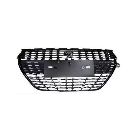 Imagem de Grade do Radiador PEUGEOT 208 Preto com Acabamento Cromada - RETROVEX 17020