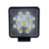 Imagem de Farol Auxiliar Universal Unitário Quadrado 9 Leds 27W - HELLA 1GA357119001