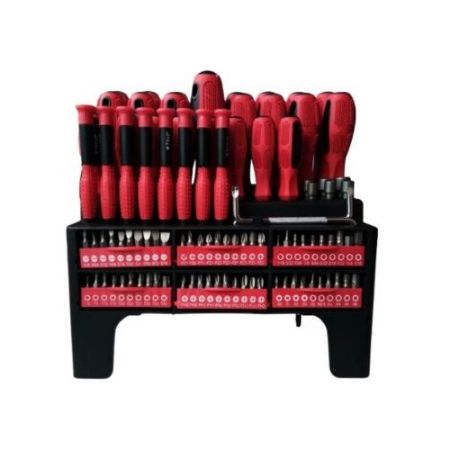 Imagem de Kit de Ferramentas Versátil com 100 Peças - ESTAMPARIA PAULISTA K1558