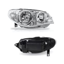 Imagem de Farol Principal Lado Direito Máscara Cromada Aro Cromado H7/H7 - ARTEB 0160786