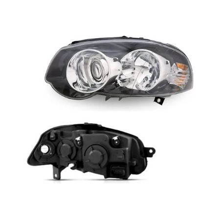 Imagem de Farol Principal FIAT PALIO WEEKEND/STRADA Lado Esquerdo Máscara Negra - ARTEB 0161005