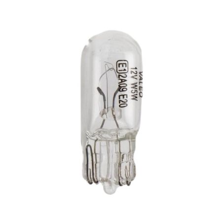 Imagem de Lâmpada Unitário Esmagada Grande/Base Vidro W5W 12V - VALEO-CIBIE 430308