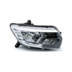 Imagem de Farol Principal Manual com Led e Soquete RENAULT SANDERO Lado Direito - CAMBUCI IMPORTS 068899