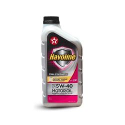 Imagem de Óleo de Motor 5W40 Havoline Full Synthetic API SP 1 Litro - TEXACO 31240953