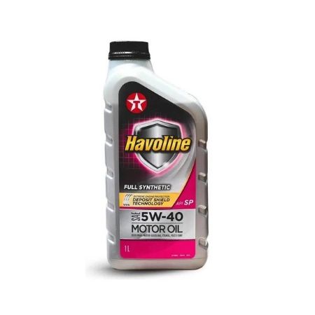 Imagem de Óleo de Motor 5W40 Havoline Full Synthetic API SP 1 Litro - TEXACO 31240953