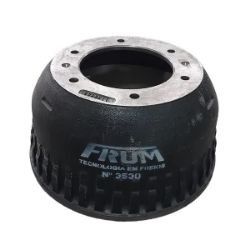 Imagem de Tambor de Freio Dianteiro sem Cubo Conjugado - FRUM 3530