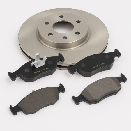 Imagem de Kit de Disco e Pastilha de Freios GRAND SIENA 1.6 16V /500 1.4 16V/ IDEA 1.6 16V/PALIO EVO 1.6 16V (FASE IV)/PUNTO 1.4 8V/PUNTO 1.6 16V /PUNTO 1.8 8V