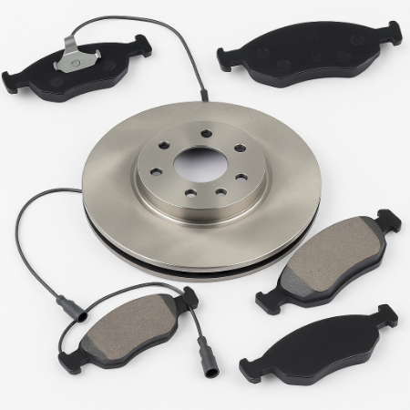 Imagem de Kit Disco e Pastilha de Freio TEMPRA 2.0 16V/TEMPRA 2.0 8V TURBO/UNO 1.4 8V TURBO 