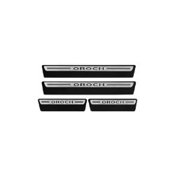Imagem de Soleira da Porta RENAULT DUSTER 4 Portas Aço Escovado Premium - NP ADESIVOS 866MC