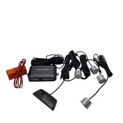 Imagem de Sensor de Estacionamento Prata 4 Sensores/Pontos com Display - SOLOCAR SL290002