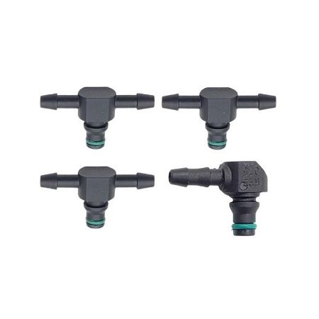 Imagem de Kit Conexão de Retorno do Bico Injetor Sistema Bosch - BROGLIPLAST BRO0111200