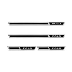 Imagem de Soleira da Porta VOLKSWAGEN POLO 4 Portas Aço Escovado Premium - NP ADESIVOS 2686MC