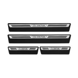Imagem de Soleira da Porta CITROEN C4 4 Portas Aço Escovado Premium - NP ADESIVOS 2740MC