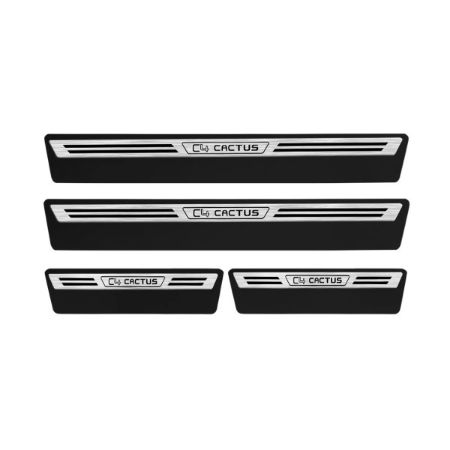 Imagem de Soleira da Porta CITROEN C4 4 Portas Aço Escovado Premium - NP ADESIVOS 2740MC