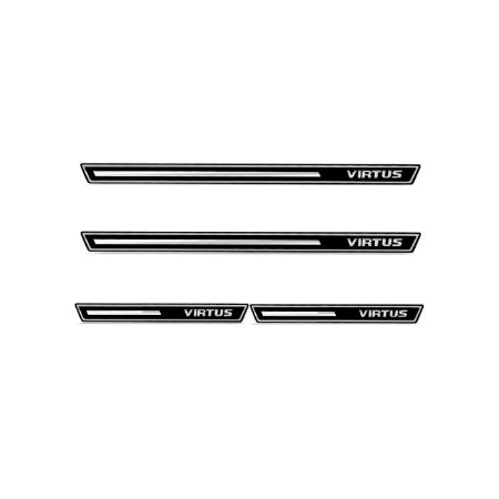Imagem de Soleira da Porta VOLKSWAGEN VIRTUS 4 Portas - NP ADESIVOS 2703MC