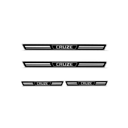 Imagem de Soleira da Porta CHEVROLET - GM CRUZE 4 Portas - NP ADESIVOS 2115MC