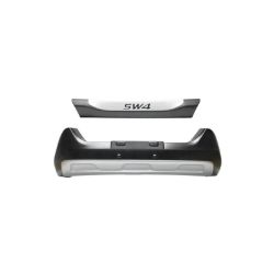 Imagem de Overbumper Dianteiro TOYOTA HILUX Preto Prata - TGPOLI 07112