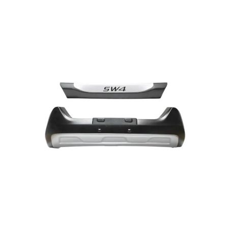 Imagem de Overbumper Dianteiro TOYOTA HILUX Preto Prata - TGPOLI 07112