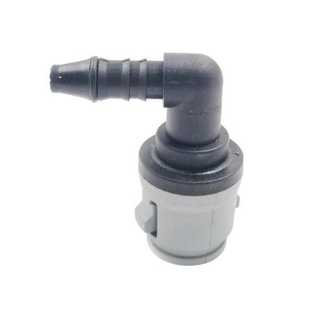 Imagem de Conexão da Mangueira de Combustível 90º com Pinça Longo 8mm - BROGLIPLAST BRO0111027
