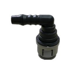 Imagem de Conexão da Mangueira de Combustível 90º com Pinça Longo 10mm - BROGLIPLAST BRO0111037