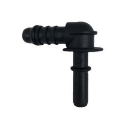 Imagem de Conexão da Mangueira de Combustível 90º com Escamas 8mm - BROGLIPLAST BRO0111041
