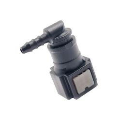 Imagem de Conexão da Mangueira de Combustível 90° 6,35mm Tubo 5X1 - BROGLIPLAST BRO0111020