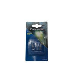 Imagem de Kit Lâmpadas Esmagada Grande/Base Vidro Pingo 5W 12V - SOLOCAR SL5302825BLISTER