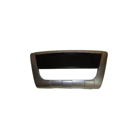 Imagem de Spoiler Dianteiro Central VOLKSWAGEN FOX Prata com Centro Preto - TGPOLI 02233