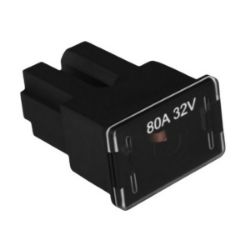 Imagem de Fusível Unitário Midi Fêmea Hal 5000 80Ah Preto - HIKARI HAL5080
