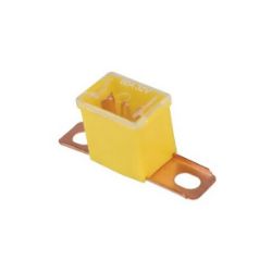 Imagem de Fusível Unitário Midi Lateral Curto Hal 5300 60Ah Amarelo - HIKARI HAL5360