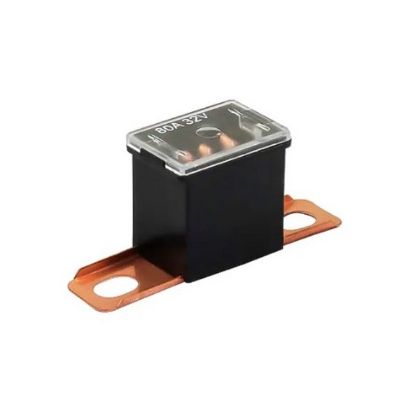 fusível midi lateral curto hikari hal5380 80ah preto | MercadoCar