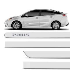 Imagem de Jogo de Friso Lateral TOYOTA PRIUS Branco Perola com Nome - TOP MIX 2425BCPE