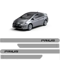 Imagem de Jogo de Friso Lateral TOYOTA PRIUS Cinza Granito com Nome - TOP MIX 2425CZG