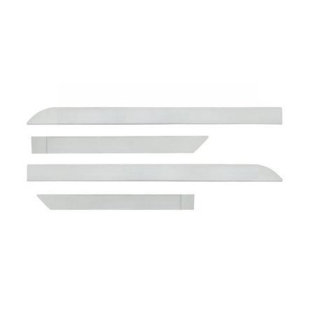 Imagem de Jogo de Friso Lateral HONDA CIVIC Pintado Branco sem Nome 4 Peças - FLASH 5769