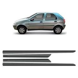 Imagem de Jogo de Friso Lateral FIAT PALIO/SIENA Cinza Injetado com 4 Peças - TOP MIX 3048A