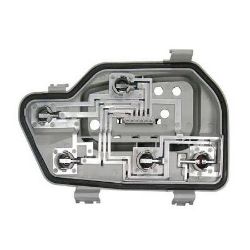 Imagem de Circuito Elétrico da Lanterna Traseira VOLKSWAGEN POLO Lado Esquerdo Pisca Cristal - FISCHER 15231