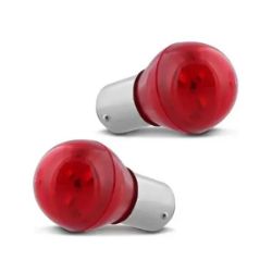 Imagem de Lâmpada Led (Par) 1 Polo Led 3W 12V Vermelha Pino Reto - AUTOPOLI AU010