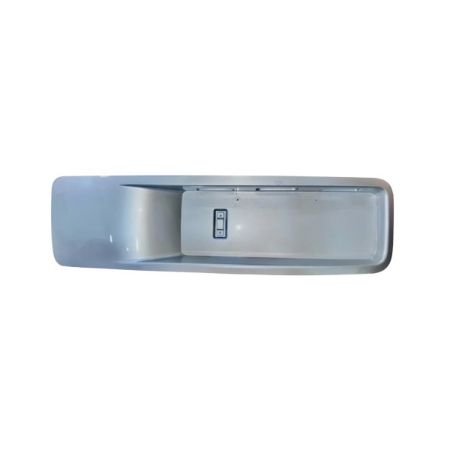 Imagem de Moldura da Placa Traseira Prata - CITROEN 8742AS