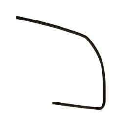 Imagem de Canaleta do Vidro da Porta Dianteira CITROEN AIRCROSS/C3 Lado Esquerdo - CITROEN 9300W9
