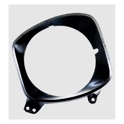 Imagem de Aro do Farol FORD BELINA/CORCEL Lado Direito Preto - GRAMPOLA-(MUV) G437