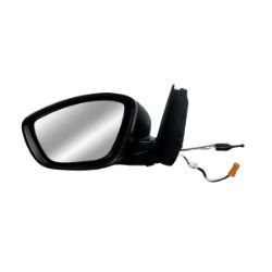 Imagem de Retrovisor Externo PEUGEOT 208 Lado Esquerdo Remoto Preto Liso com Pisca - FICOSA EB1015
