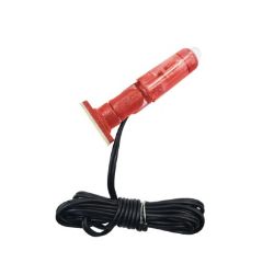Imagem de Lanterna Mini Spot Vermelho Corpo Transparente - AUTOPOLI AP743