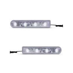 Imagem de Pisca do Retrovisor Branco 12V Adesivo - AUTOPOLI AP794