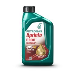 Imagem de Óleo de Motor 4T Sprinta F300 20W50 Mineral Sl 1 Litro - PETRONAS 73179E19BR