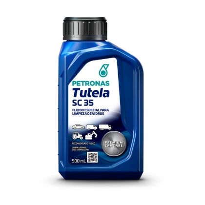 aditivo limpa parabrisa tutela petronas 500ml | visibilidade
