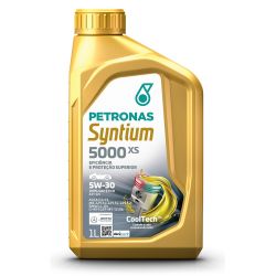 Imagem de Óleo de Motor 5W30 Syntium 5000 Xs Dexos II Api Sn 1 Litro - PETRONAS 70660E19BR